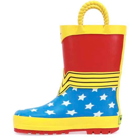 Kids Wonder Woman Rain Boots - Picture 4 of 9